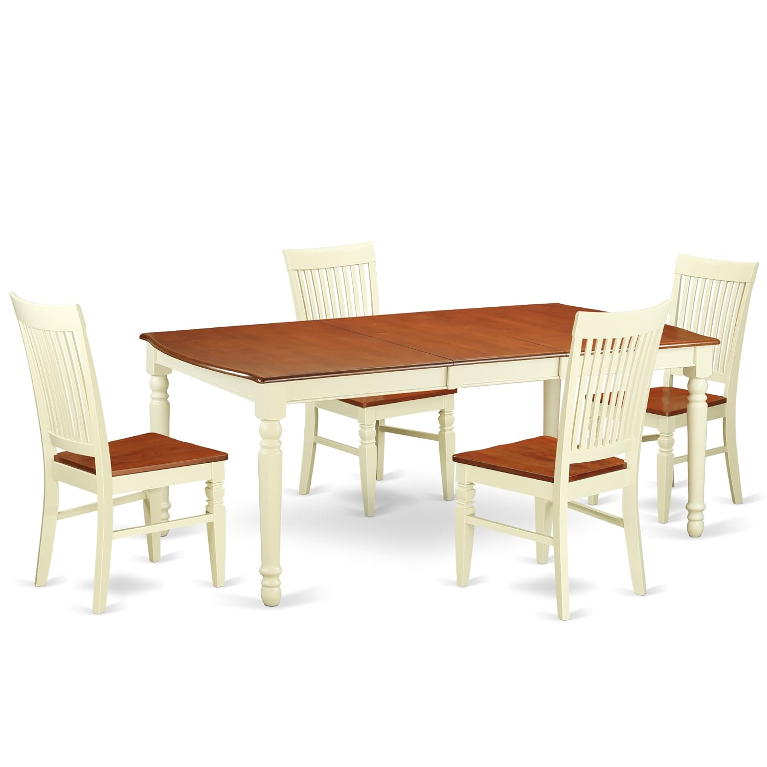 Best cherry buttermilk dining table 5 set