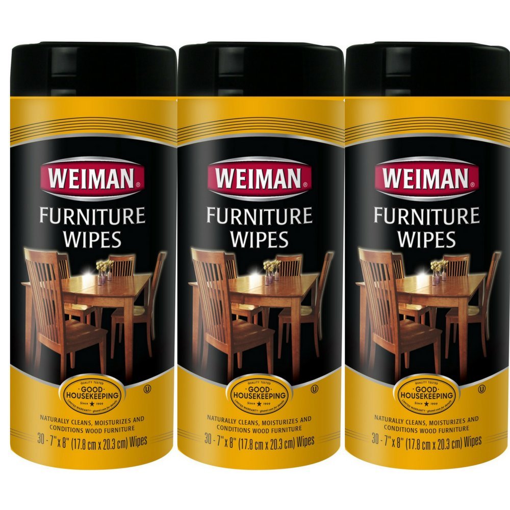 Amazon Com Weiman Furniture Wipes 30 Ct 3 Pack Health
