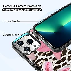MMYAJT Leopard Print Phone Case Fit for iPhone 13