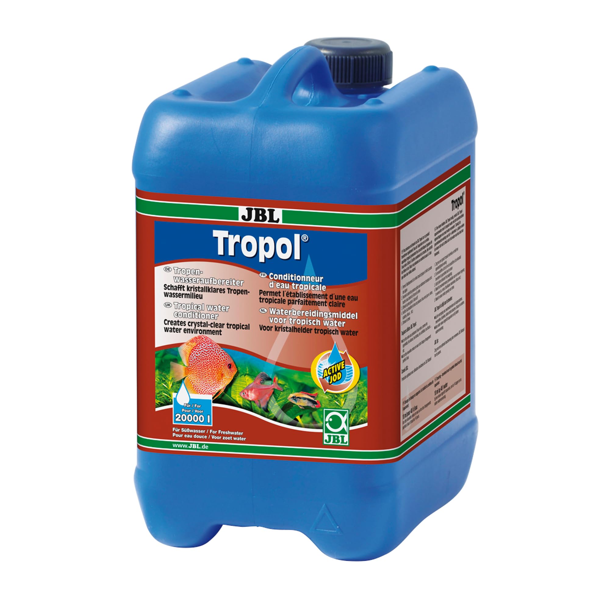 JBL Tropol 5 l, Tropical water conditioner for freshwater aquariums
