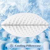 BedStory Pack of 2 Shredded Memory Foam Pillows 50x75 cm Cooling Gel view 5