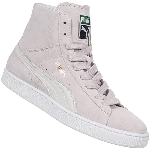 puma suede men silver