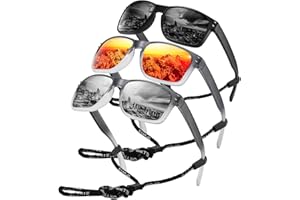 zeoxie Polarized Sunglasses for Men and Women Sports Sunglasses UV400 Protection Sunglasses for running cycling fishing