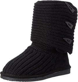 Amazon.com | Bearpaw Knit Tall - 658w 