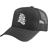Retro Groovy Im Jolyn Doing Jolyn Things Funny Mother's Day Trucker Hat with Adjustable Mesh Back