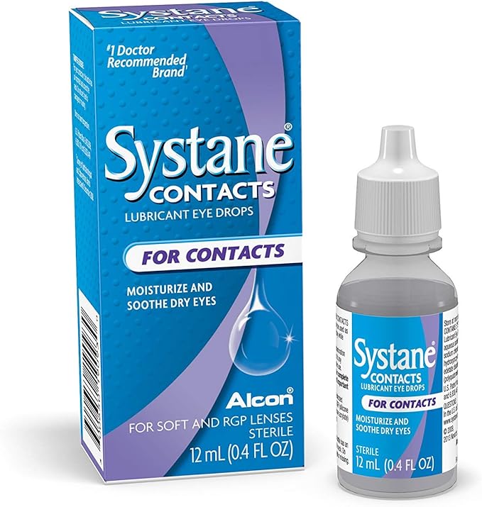 Systane Contacts Lubricant Eye Drops by Alcon 0.4 oz