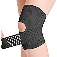 Galvaran Knee Brace with Side Stabilizers Relieve Meniscus Tear Knee Pain ACL MCL Arthritis,Joint Pain Relief, Breathable Adjustable Knee Support Suitable for Men and Women with Sports Injuries