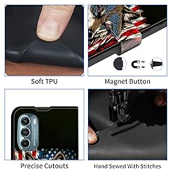 ACWDMKH for Moto G Stylus 5G 2022 Case Wallet with