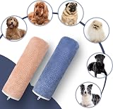 TAIYUNWEI Dog Towel 2 Pack Large Microfiber Pet Bath Towel 140x70cm view 4
