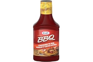 Kraft Chicken & Rib BBQ Sauce, 455 ml Bottle