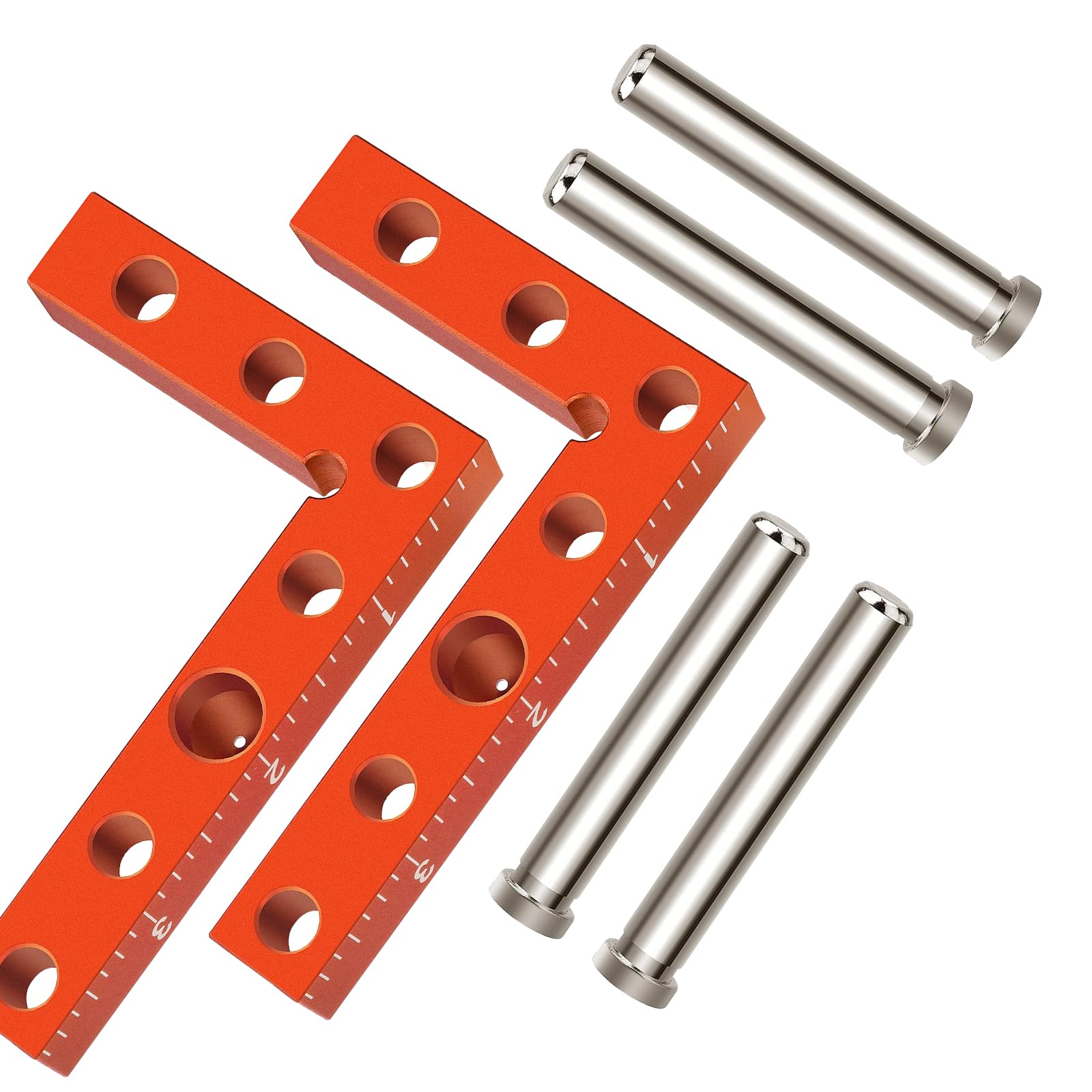 Mini Small Square Center Finder, 90 Degree Precision Machinist Edge Marking Center Finder Woodworking Tool, Marking Gauge Mini Pocket Square Tool for Carpenters