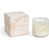 LAFCO New York Holiday Signature Candle, White Maple Bourbon - 15.5 oz - 90-Hour Burn Time - Reusable, Hand Blown Glass Vessel - Made in The USA