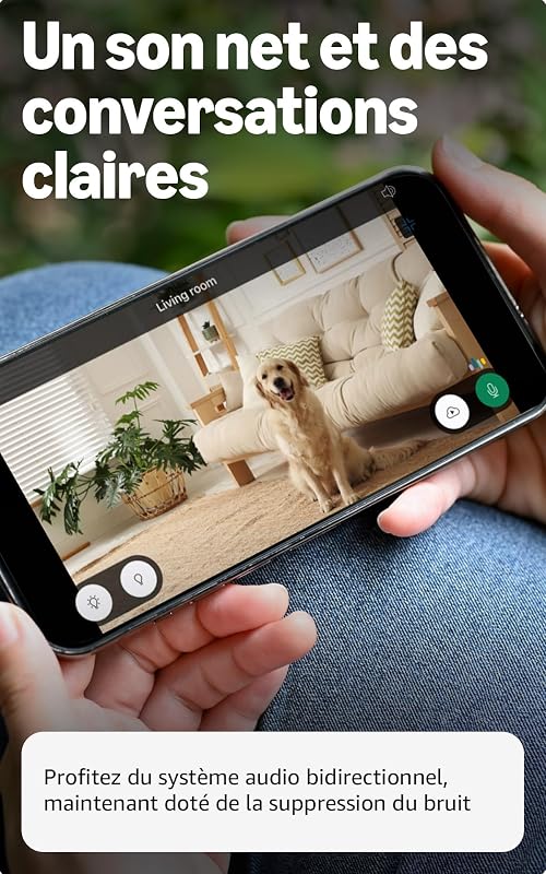 Caméra Mini 2K+ Blink (nouvelle génération) | Caméra de surveillance à domicile sur secteur avec résolution vidéo 2K, zoom 4x, vision nocturne couleur | Fonctionne avec Alexa | 1 caméra – Noir