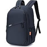 Nixjoro 40x30x15cm Personal Item Bag Travel Backpack Carry On Flight Approved with Anti-Theft Pocket Water-resistant Casual Daypack for Weekender Business Hiking,Blue