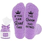 Uintoon Funny Retirement Gifts Socks for Women Retired Socks Gifts for Mom Retirement Gift for Woman Mothers Day Gifts Ideas
