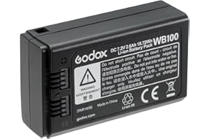 Godox WB100 Li-ion Battery for Godox AD100PRO AD100 PRO Flash Speedlite