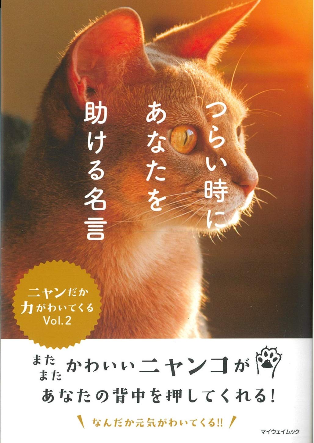 つらい時にあなたを助ける名言 ニャンだか力が湧いてくるvol 2 マイウェイムック Amazon Co Uk Books