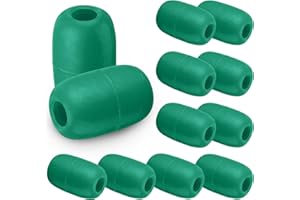 Vertintong Deep Water Fishing Float 4.72 x 2.75'' Heavy Duty Pool Buoy Float Fishing Marker 0.78 Hole for Kayak Tow Line Anchor Marker Buoy Drift Sock Replace Pool Crabbing Dock