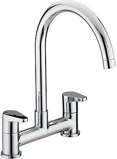 Aissimio Kitchen Tap Bathroom Sink Mixer Tap 360 Degree Rotating