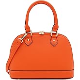 Zip-Around Saffiano Classic Dome Satchel