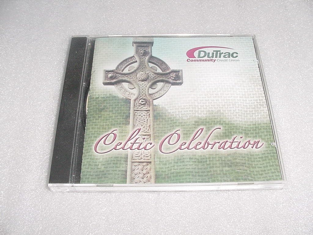 Audio Music CD Compact Disc of Celtic Celebration from DuTrac Community Credit Union In Dubuque Iowa.