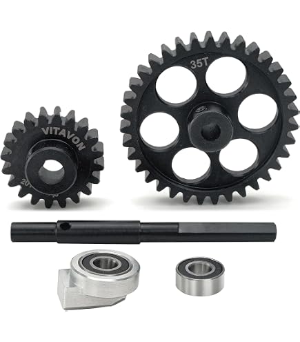 Amazon.com: VITAVON CNC 45# HD 1.5Mod 25/35T Pinion/Spur Gear