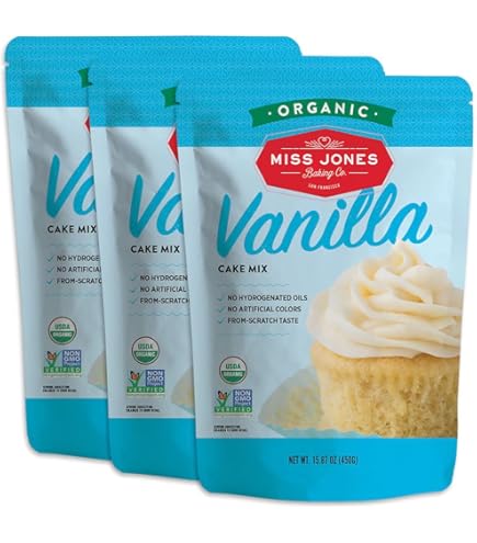Pillsbury Préparation Pour Gâteau Sans Gluten Funfetti, Morceaux De Bonbons, 17 Oz (1 Boîte)
