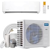 MRCOOL 12000 BTU 115V Ductless Inverter Mini Split Air Conditioner &amp; Heat Pump System, 5th Gen DIY - Wall-Mounted AC Unit w/ Heating and Cooling for Home, Office &amp; Commercial Space