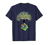 Rubik Cube Tree Awesome Design T-shirt