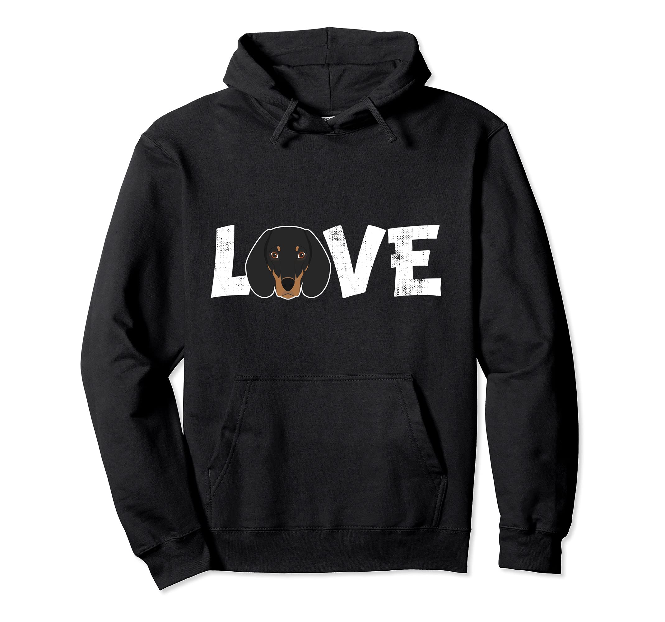 Dog Mom Dog Dad Dachshund Dog Pet Lover Pullover Hoodie