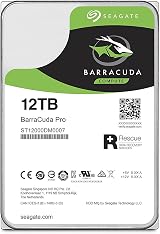 Seagate 12TB BarraCuda Pro ST12000DM0007 3.5" 7200 RPM SATA 6Gb/s