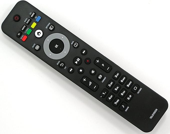 Allimity TV 996510023587 Ersetzte Fernbedienung für Philips 47PFL5604H/12 22PFL5604H/12 32PFL5604H/10 32PFL5604H/10 37PFL5604H/10 47PFL5604H/10 19PFL5404H/12 32PFL5404H/12