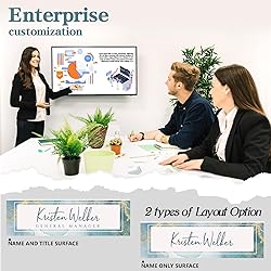 Custom Office Name Plate for Desk - Desk Name Plate