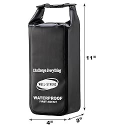 WELL-STRONG Waterproof First Aid Kit Roll Top Boat