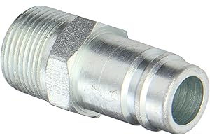 Dixon Valve DCP7106 Steel Air Chief Industrial Interchange Air Fitting, Quick-Connect Plug, 3/4" Coupler x 3/4" NPT Male Thread, 200 CFM Flow Rating