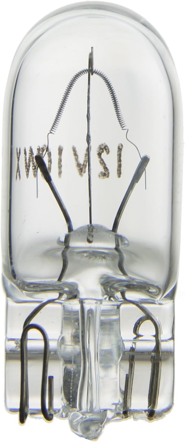 Sunlite XEL/5W/24V/WG/C 5 Watt 24 Volt T3.25 Xelogen Wedge Light Bulb, Clear(Pack of 10)