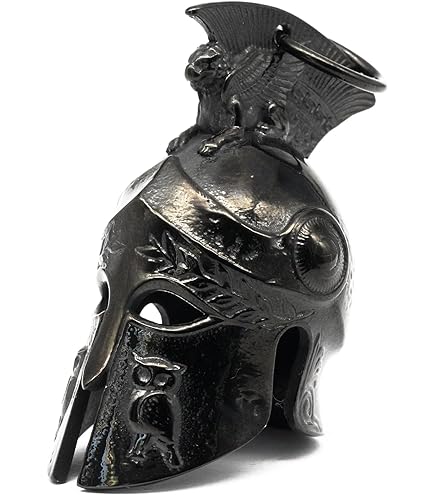 Bravo Bells Spartan Helmet Motorcycle Bell - Biker Good Luck Charm