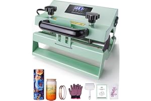 Tumbler Heat Press Machine, GO2CRAFT Portable Mug Press Machine for 11-30oz Straight Sublimation Blanks Mug Glass Jar Can, Fast and Uniform Cup Transfer Effect, DIY Gift Crafts Keepsake Ornaments