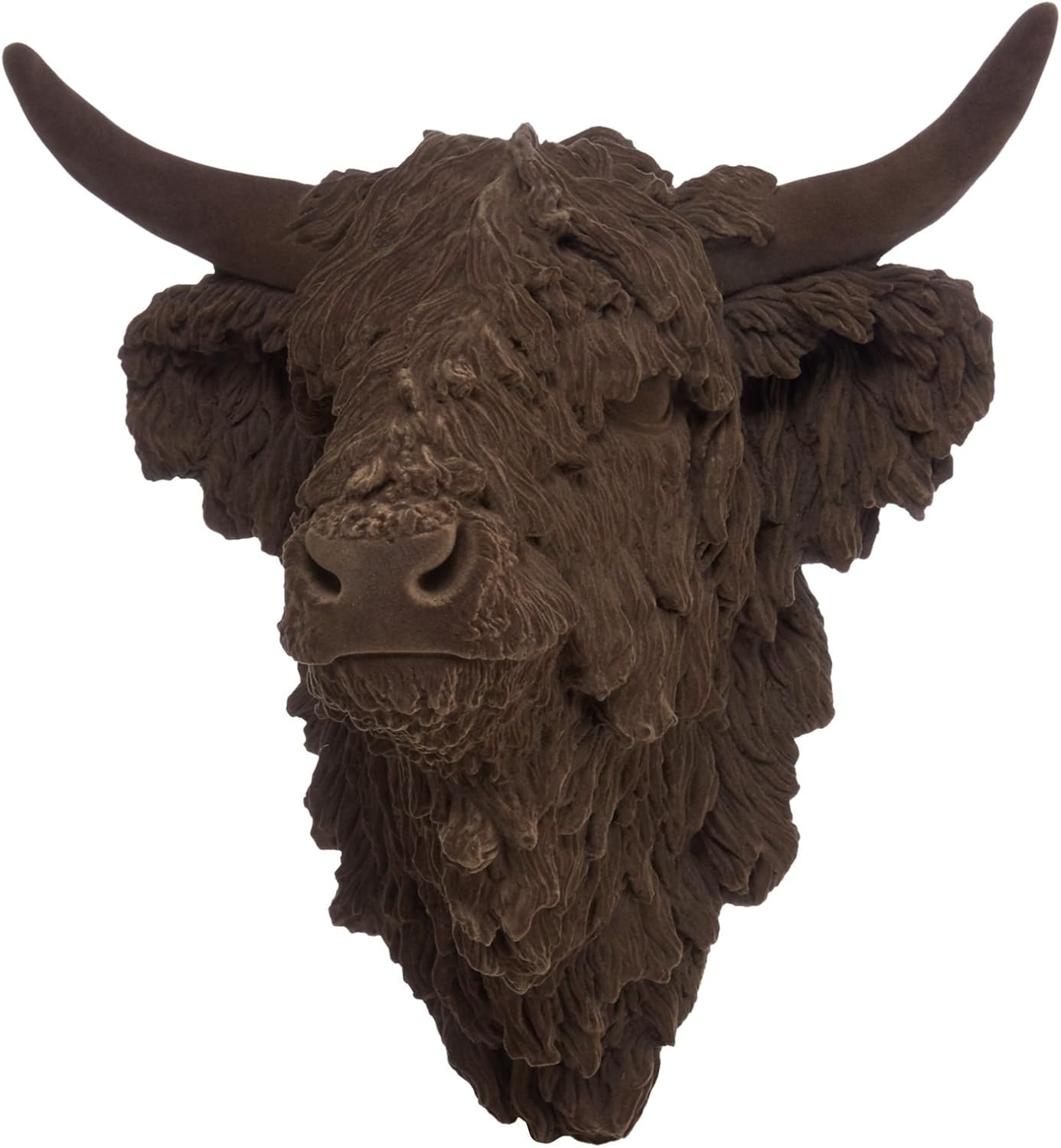 Debenhams Arte De Pared Marron Con Cabeza De Vaca Abigail Ahern