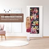 VISATOR Over Door Teddy Hammock Storage Net 66x23 inch Organizer view 4