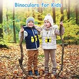OSDUE 4x30 Kids Binoculars Telescope Yellow Educational Outdoor Toys view 7