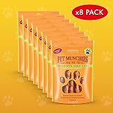 PET MUNCHIES Chicken with Carrot Sticks Dog Treats 8 x 80g Low Fat Dental Chews view 2