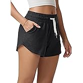 ODODOS Women's Performance Shorts Ultra Soft odSTRATUM Tech Mid Rise Relaxed Shorts with Pocket 3" Inseam Moisture Wicking
