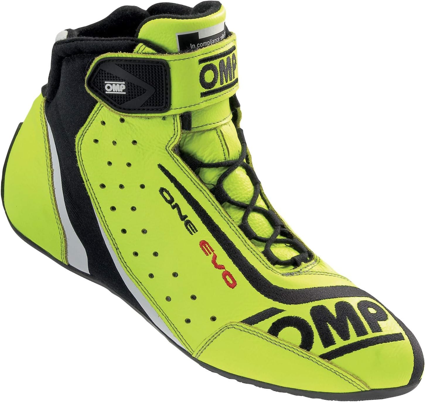 OMP Unisex-Adult ONE EVO SHOES (Fluo yellow, 43)