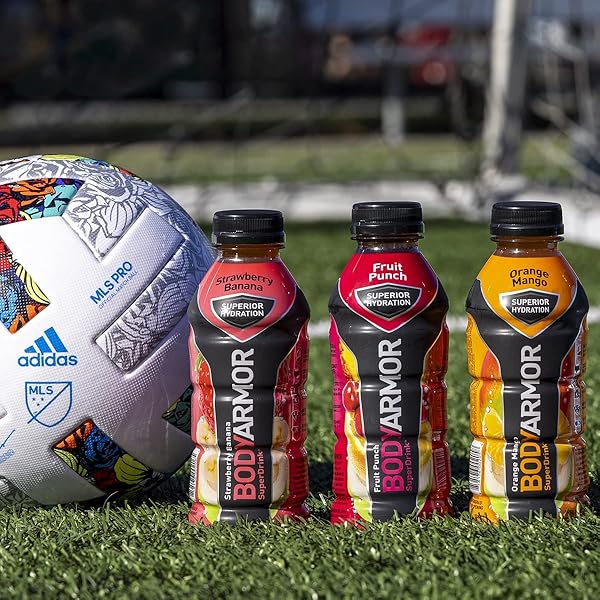 BODYARMOR SPORTS DRINK SPORTS BEVERAGE, VARIETY PACK, COCONUT WATER HYDRATION, NATURAL FLAVORS WITH VITAMINS, POTASSIUM-PACKED ELECTROLYTES, PERFECT FOR ATHLETES, 16 OUNCE, PACK OF 12