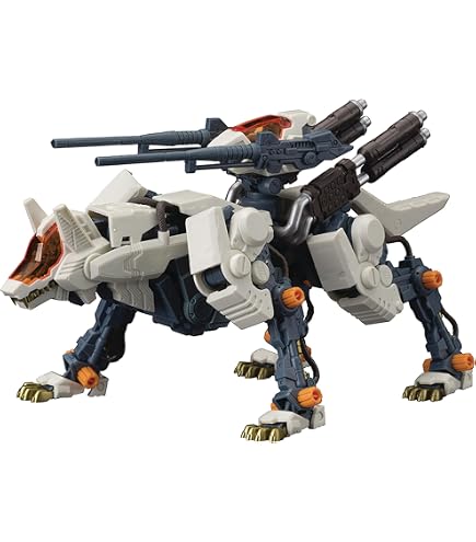 ZOIDS COMMAND WOLF RHI-3 組立済 Amazon.com: Kotobukiya Zoids: RHI-3 Command Wolf Repackage Version
