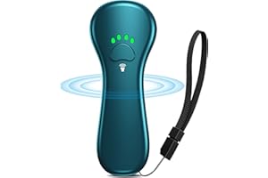 Ahwhg New Anti Barking Device,Dog Barking Control Devices,Rechargeable Ultrasonic Dog Bark Deterrent up to 16.4 Ft Effective Control Range Safe for Human & Dogs Portable Indoor & Outdoor(Green)