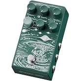 Klowra Sprout Modulation Guitar Effects Pedal with 9 modes | True Stereo,Rotary,Chorus,Flanger,Analog Dry Through,True Bypass, Tap Tempo,Presets