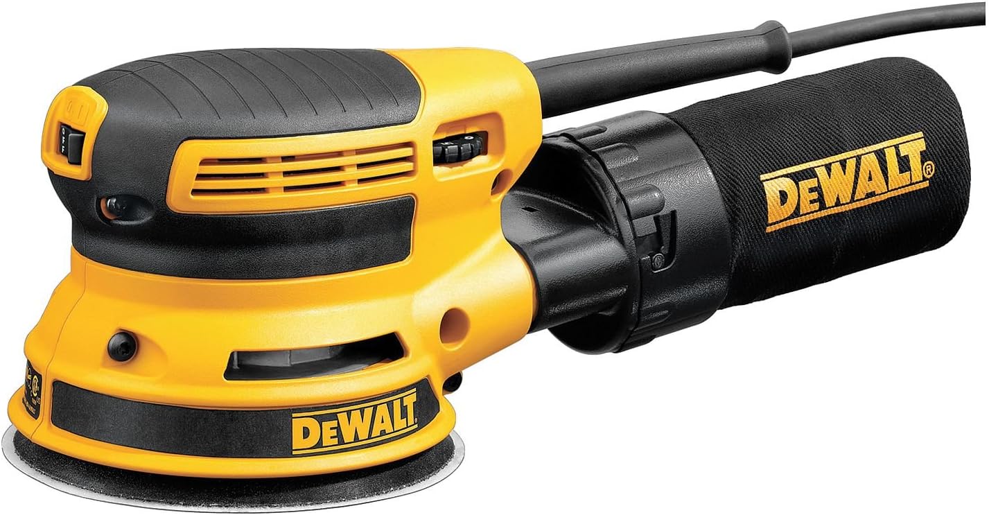 Dewalt D26456 5 Inch Low Profile Random Orbit Sander Power