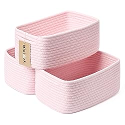 MiniArk Shelf Storage Baskets for Organizing